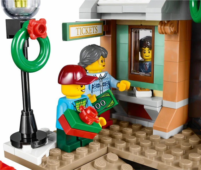LEGO Creator Expert - Winterlicher Bahnhof