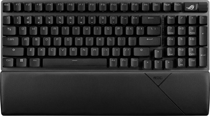ASUS ROG Strix Scope II 96 Wireless, PBT, hot-swap, ROG NX SNOW, USB/Bluetooth, DE