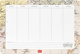 Legami Mauspad-Notitzblock aus Papier, Travel
