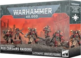 Games Workshop Warhammer 40.000 - Chaos Space Marines - Red Corsairs Raiders