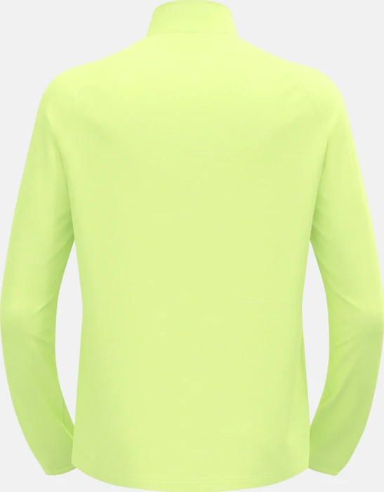 Odlo Run Easy Laufshirt langarm shadow lime melange (Herren)
