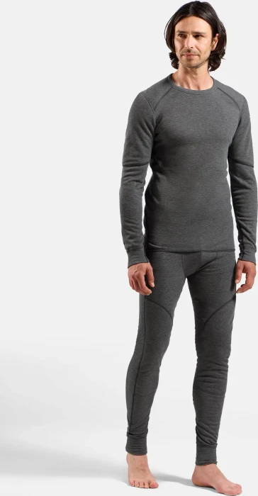 Odlo Active X-Warm Baselayer Funktionsshirt langarm odlo steel grey melange (Herren)