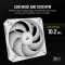 Corsair AR Series iCUE AR120 Digital RGB, weiß, LED-Steuerung, 120mm Vorschaubild
