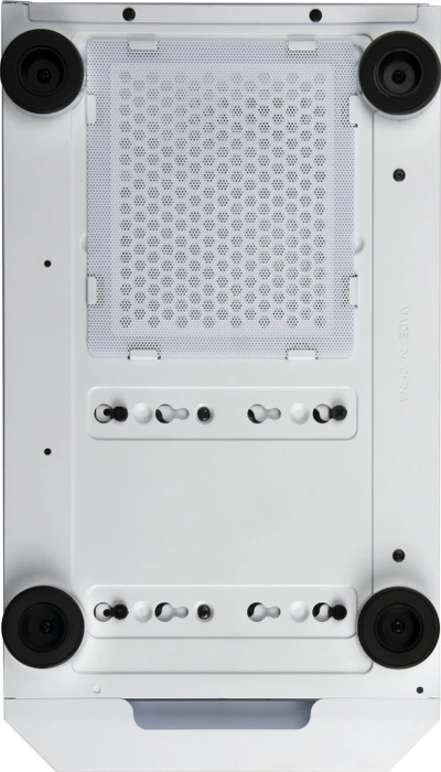 SilverStone Fara H1M Pro, weiß, Glasfenster