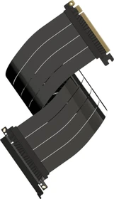 LinkUP AVA5 Riser Kabel, gerade, PCIe 5.0, 500mm, schwarz
