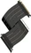 LinkUP AVA5 Riser Kabel, gerade, PCIe 5.0, 500mm, schwarz Vorschaubild