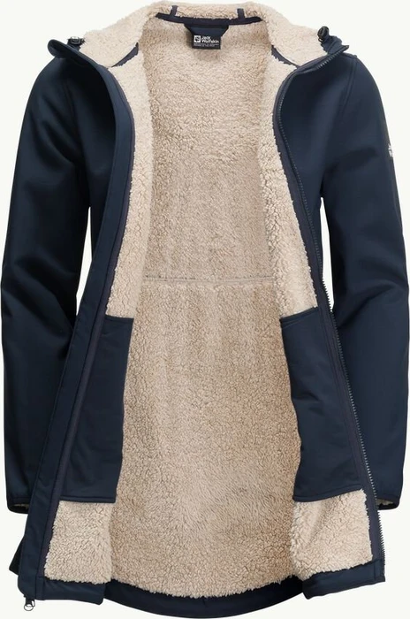 Jack Wolfskin Windland Funktionsmantel night blue (Damen)