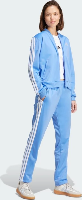 adidas Essentials 3-Streifen Trainingsanzug blue fusion (Damen)