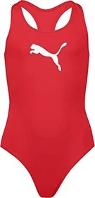 Puma Swim Racerback Badeanzug rot (Junior)