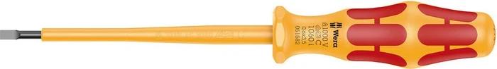 Wera Kraftform Plus Serie 1000 VDE 1060 i Schlitz Schraubendreher, 3.5x100mm
