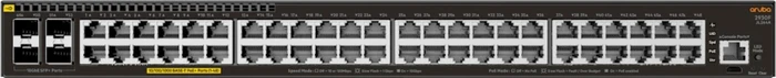 HPE Aruba 2930F 48G Rackmount Gigabit Managed Switch, 48x RJ-45, 4x SFP+, 370W PoE+