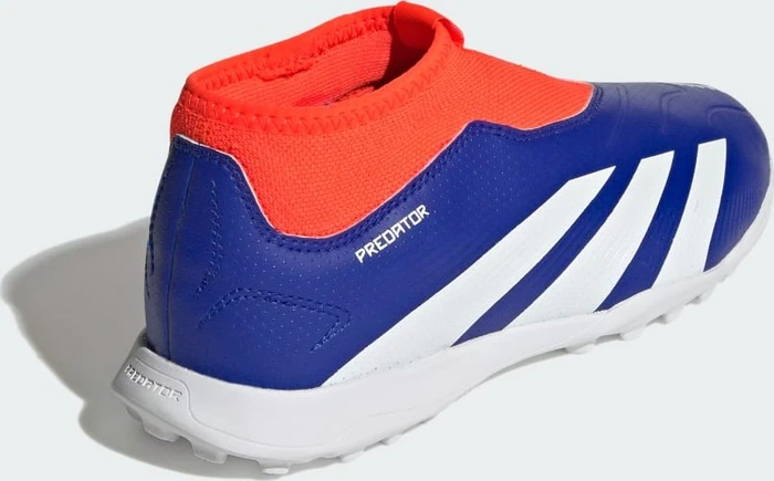 adidas Predator League Laceless Turf Boots lucid blue/cloud white/solar red (Junior)