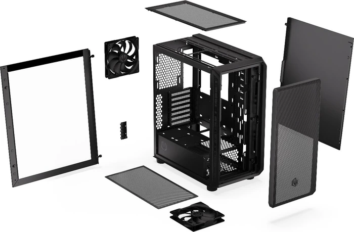 Endorfy Arx 500 Core, Glasfenster