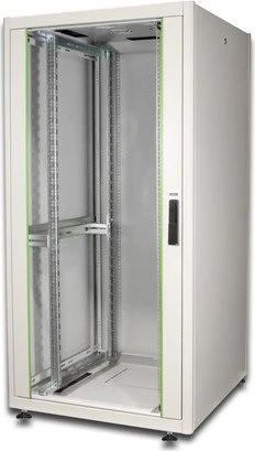 Digitus Professional Dynamic Basic Serie Wandschrank 32HE, Sicherheitsglastür, IP2X, grau, 800mm tief