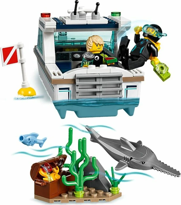 LEGO City Starke Fahrzeuge - Tauchyacht
