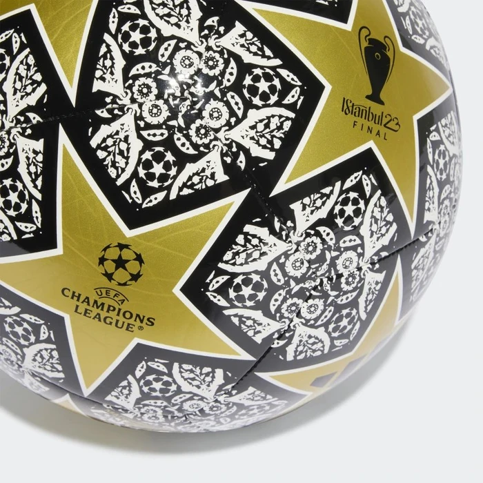 adidas UCL Club Istanbul Fußball gold/schwarz/weiß