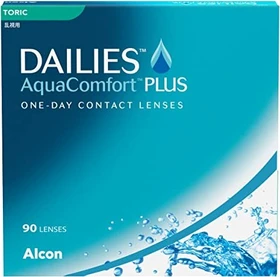 Alcon Dailies AquaComfort Plus Toric, -4.00 Dioptrien, 90 Stück