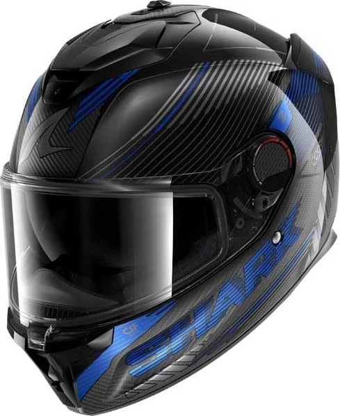 Shark Spartan GT Pro Carbon Axium grau/blau/schwarz