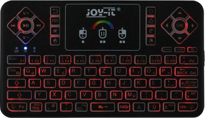Joy-iT Tasta-Mini Mini Wireless Keyboard, USB, DE