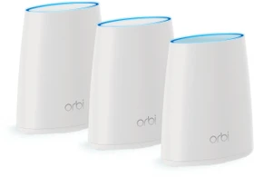 Netgear Orbi RBK43, Router und 2x Repeater Set, 3er-Bundle