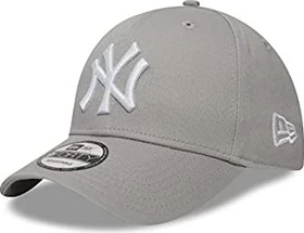 New Era 9FORTY New York Yankees Essential Kappe grau