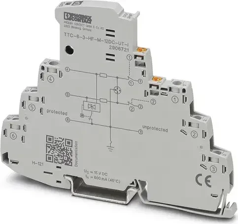 Phoenix Contact TTC-6-3-HF-M-12DC-UT-I - Überspannungsschutzgerät