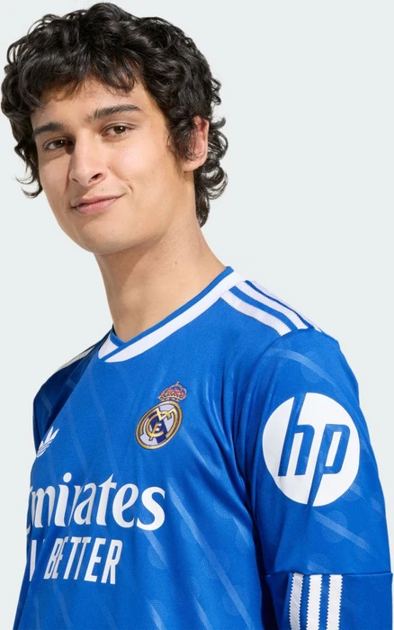 adidas Real Madrid 2025/2026 Ausweichtrikot langarm (Herren)