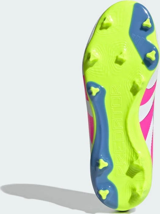 adidas Predator League Laceless FG cloud white/lucid pink/lucid lemon (Junior)