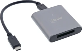 InLine CFexpress 2.0 Type B Single-Slot-Cardreader, USB-C 3.1 [Buchse] (66771)