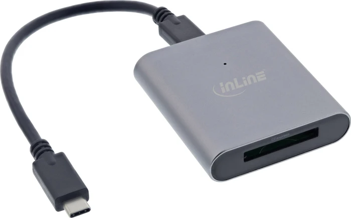 InLine CFexpress 2.0 Type B Single-Slot-Cardreader, USB-C 3.1 [Buchse]