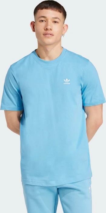 adidas Trefoil Essentials T-Shirt kurzarm light blue (Herren)