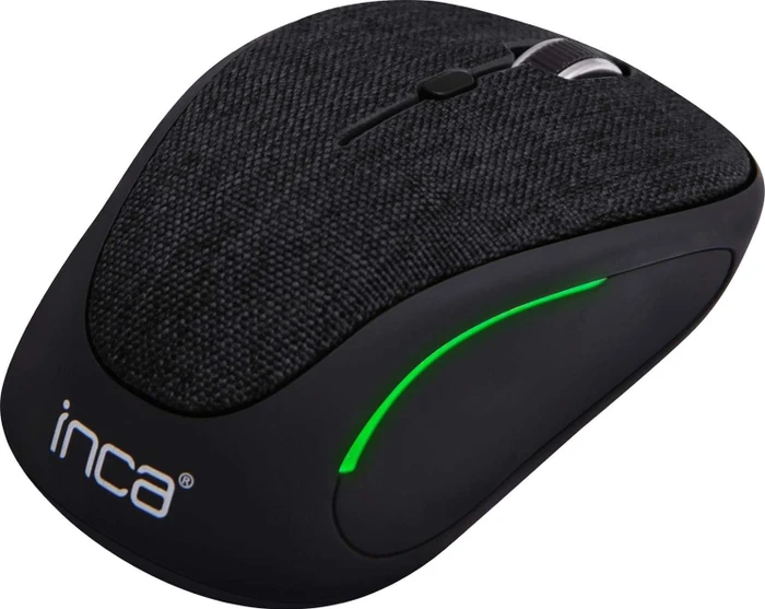 Inca IWM-300RG Cloth Art Surface Wireless Mouse grau, USB