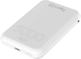 Celly Powerbank Magsafe 10W 5000mAh weiß