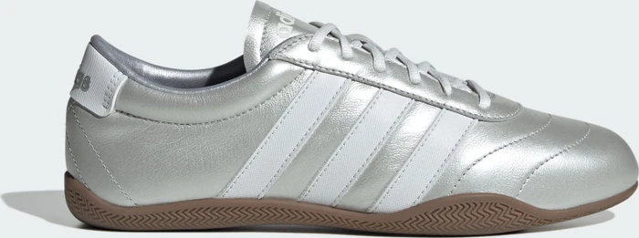 adidas Grand Court Lo silver metallic/crystal white/gum (Damen)