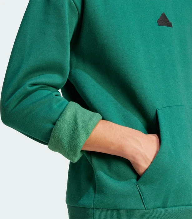 adidas City Escape Fleece Hoodie collegiate green (Herren)