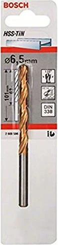 Bosch Professional HSS-TiN Spiralbohrer, 6.5x63x101mm, 1 Stück