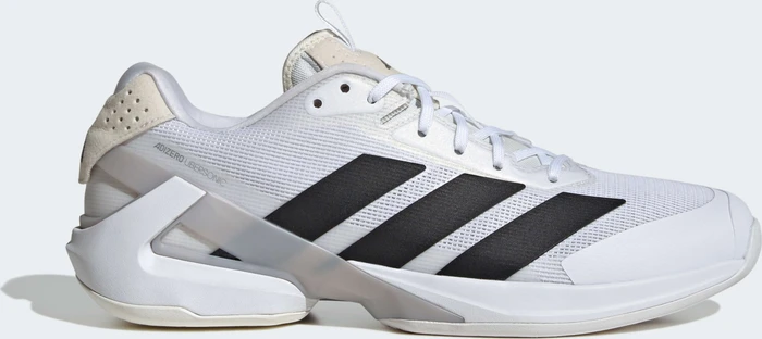 adidas Adizero Ubersonic 5 cloud white/core black/silver metallic (Herren)