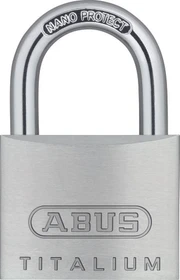 ABUS 64 Titalium 64TI/40, verschiedenschließend, Vorhängeschloss