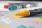 Kreul Textil Marker Opak medium 5 Farben, 5er-Set Vorschaubild