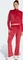 adidas Glam Velvet Trainingsanzug active maroon (Damen) Vorschaubild