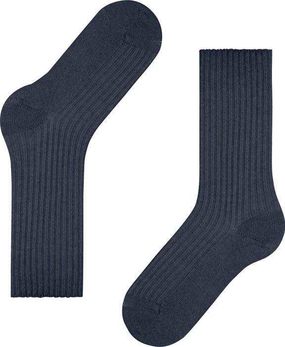 Falke Cosy Wool Boot Socken space blue (Damen)