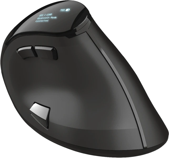 Trust Voxx Rechargeable Ergonomic Wireless Mouse, USB/Bluetooth