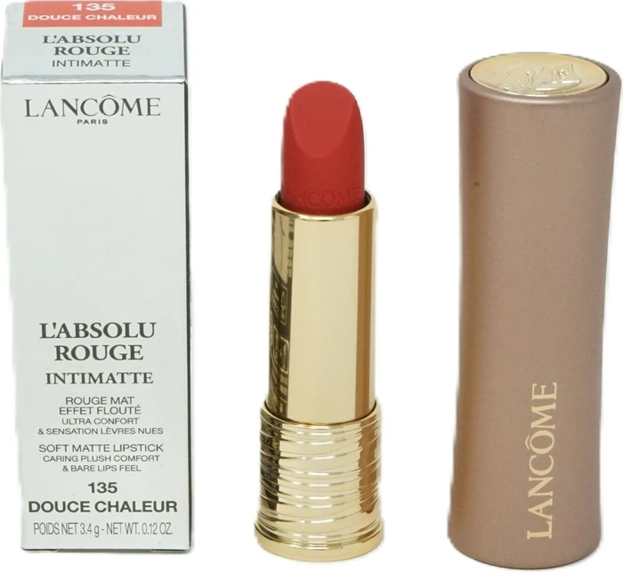 Lancôme L'Absolu Rouge Intimatte Lippenstift 135 douce chaleur, 3.4g