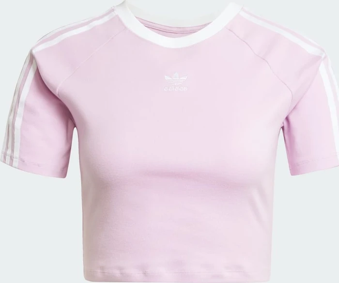 adidas 3-Streifen Baby T-Shirt kurzarm light orchid (Damen)