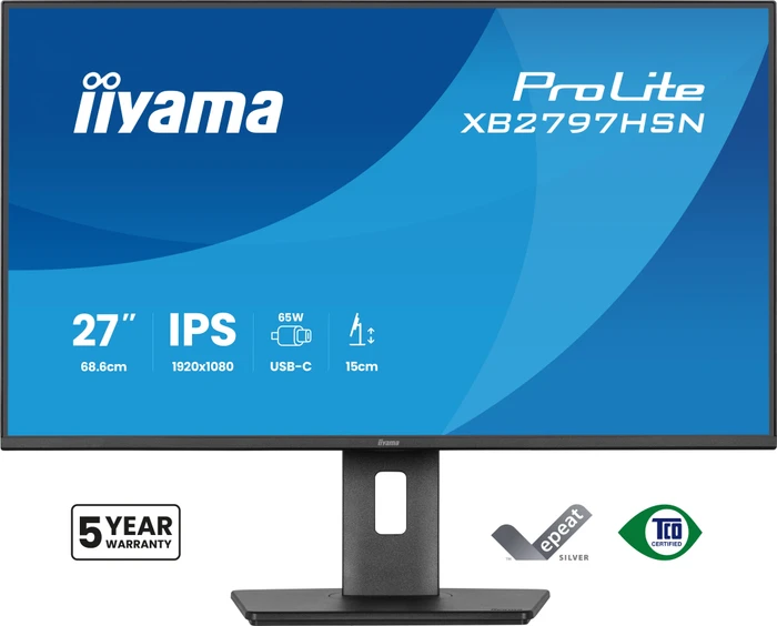 iiyama ProLite XB2797HSN-B1, 27"
