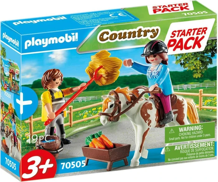playmobil Country Starter Pack Reiterhof Ergänzungsset