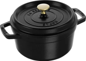 Zwilling Staub Cocotte Schmortopf rund 18cm 1.7l schwarz