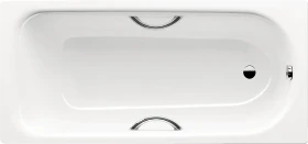 Kaldewei Saniform Plus Star Badewanne 180x80cm, alpinweiß