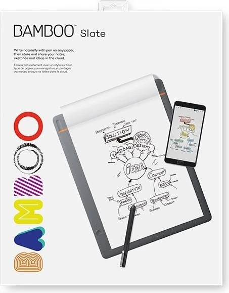 Wacom Bamboo Slate A5 Smartpad, grau