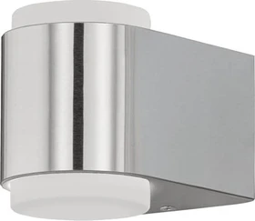 Eglo Briones LED Wandleuchte 2-flammig edelstahl